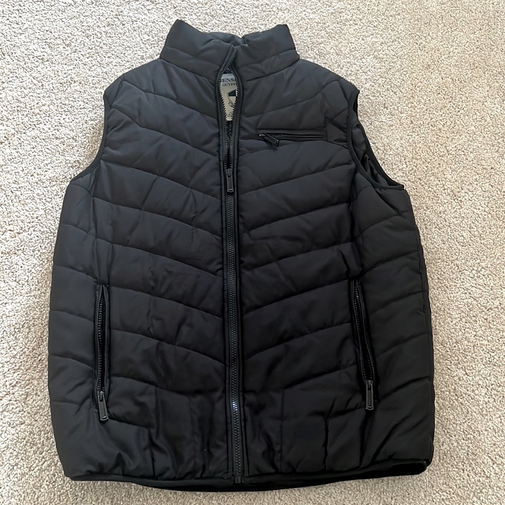 Mensfield Outfitters Black Vest - Medium